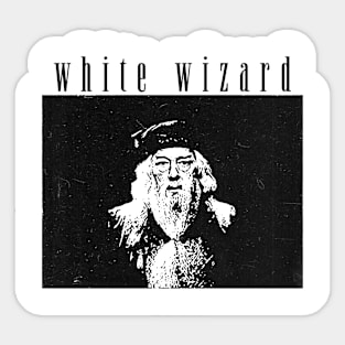 white wizard Sticker